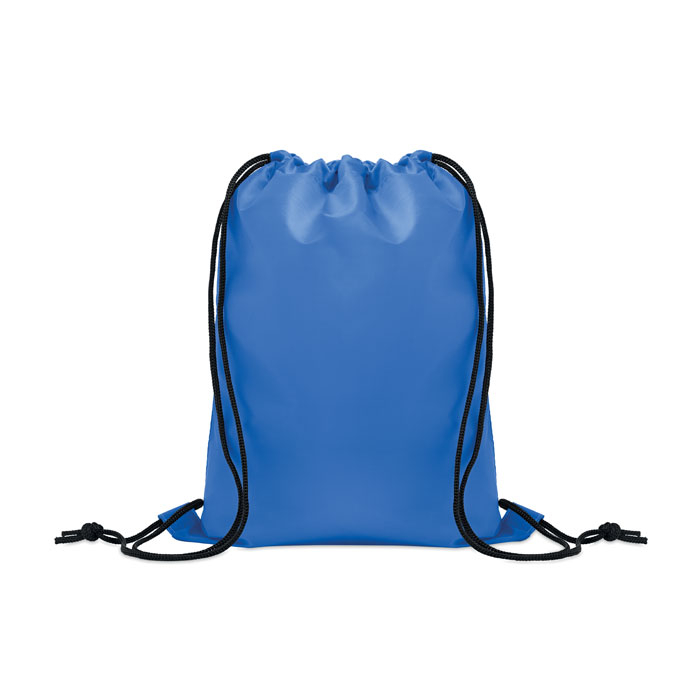 Sac à cordon promotionnel pour enfant en PET recyclé Shoop Kids Bleu royal